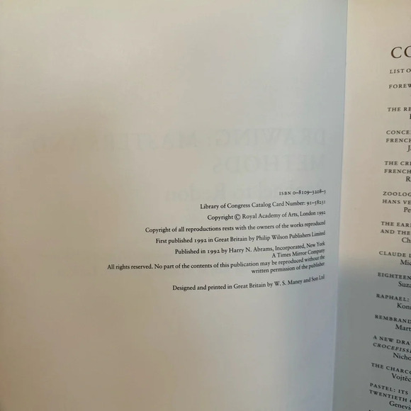 DRAWING: MASTERS AND METHODS : RAPHAEL TO REDON By Diana Dethloff - Hardcover VG - Picture 6 of 6